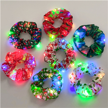 Custom LED Luminous Scrunchies