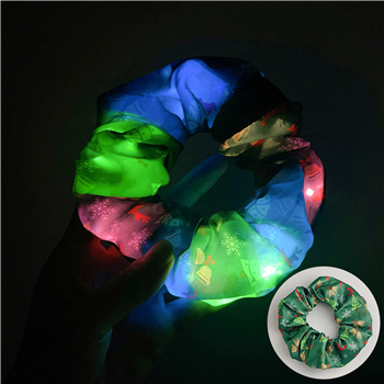 Custom LED Luminous Scrunchies