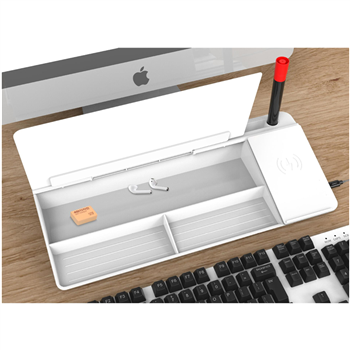 Desktop Storage Case With Wireless Charging