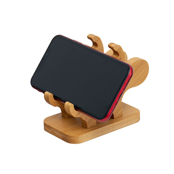 Animal Shape Wooden Phone Stand