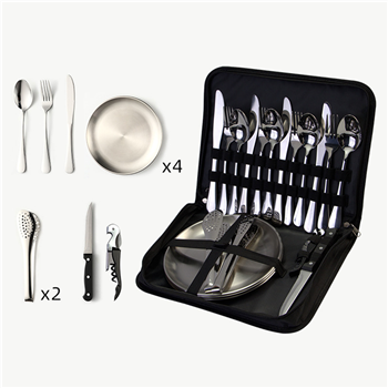 Camping Picnic Utensil 20 Pcs Sets