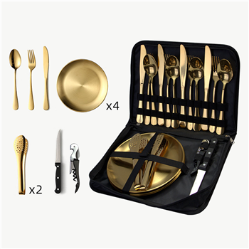 Camping Picnic Utensil 20 Pcs Sets