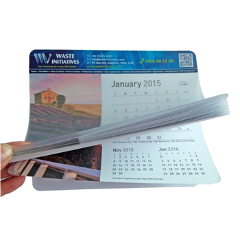 Mouse Pad With Calendar Table
