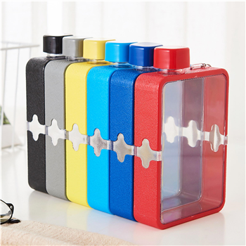 Frosted Flat Notebook Bottle