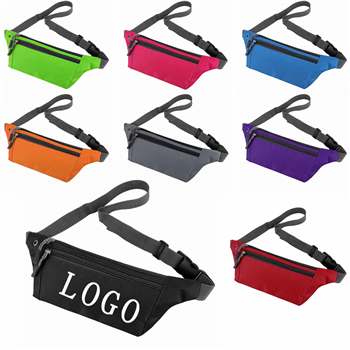 3-zipper Fanny Pack