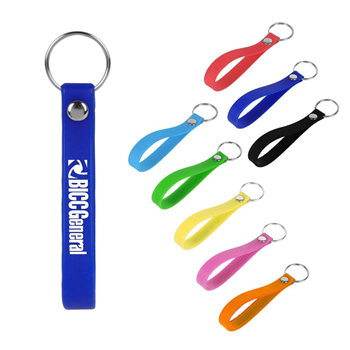 Silicone Bracelet Keyring