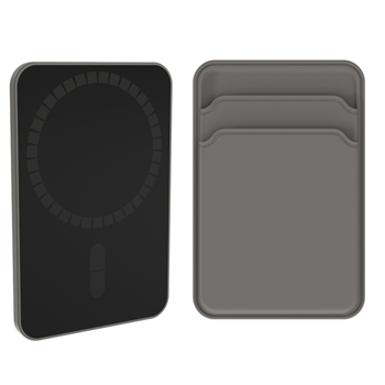 Double Layer Magnetic Wallet Card Holder