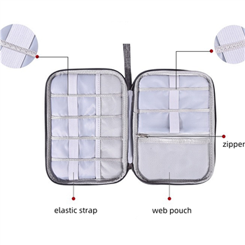 Electronic Cable Organizer Bag