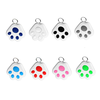 Paw Shape Wireless Smart Bluetooth Tracker Anti-Lost Device Keychain Key Finder