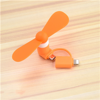 2-in-1 Mini Phone Fan