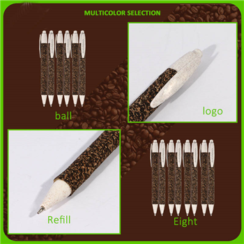 Eco Coffee Grounds Pen