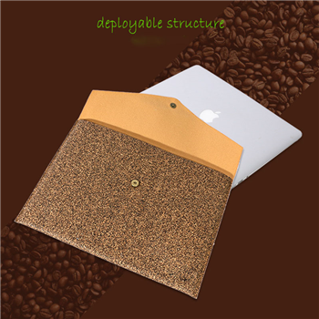 Eco Coffee Grounds Laptop Bag
