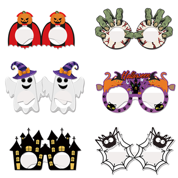 Halloween Paper Glasses