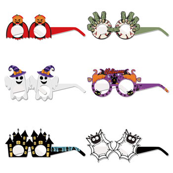 Halloween Paper Glasses