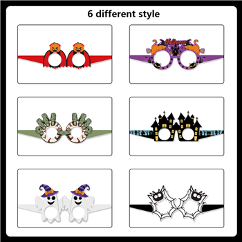 Halloween Paper Glasses