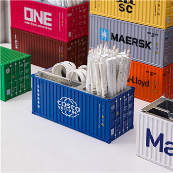 Shipping Container Model Pen Holder