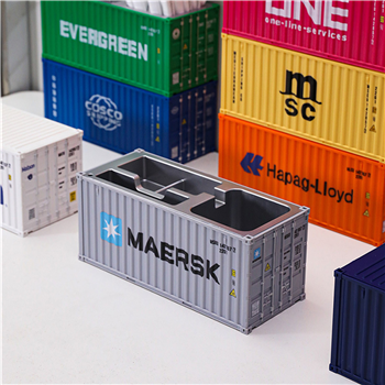 Shipping Container Model Pen Holder