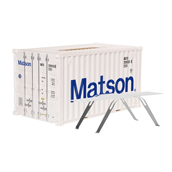 Shipping Container Model Tissue Box