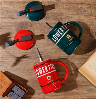 16 oz. Fire Extinguisher Shape Mug