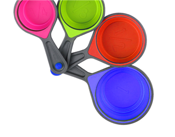 Pop Out Silicone Measuring Cups