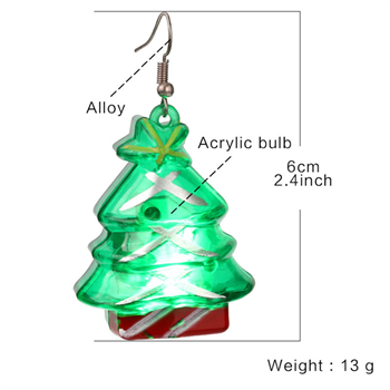 Christmas LED Earring
