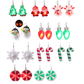 Christmas LED Earring