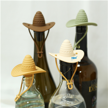 Cowboy Hat Shaped Bottle Stopper