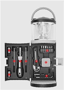 Expedition LED Lantern with Tool Set