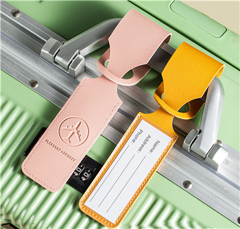 Leather Luggage Tag