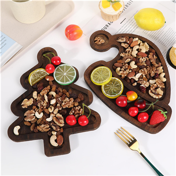 Christmas Wooden Plates