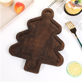 Christmas Wooden Plates