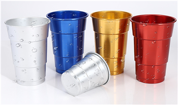16 oz. Rolled Edge Aluminum Cups