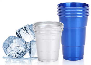16 oz. Rolled Edge Aluminum Cups