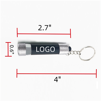 Mini LED Flashlight Keyring