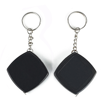 Mini Square Tape Measure W/Keychain