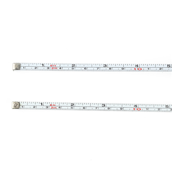 Mini Square Tape Measure W/Keychain