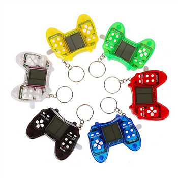 Mini Brick Game Console Keychain