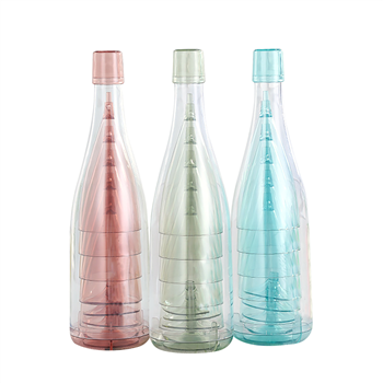 Plastic Champagne Flutes Set 5PCS