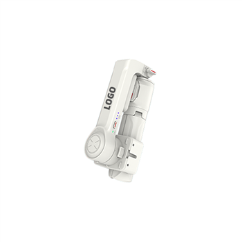 2-Axis Gimbal Stabilizer W/ Built-in Extension Rod Model A10 White