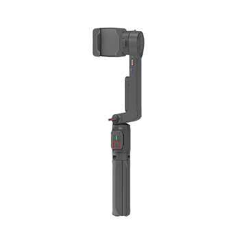 2-Axis Gimbal Stabilizer W/ Built-in Extension Rod Model A10 Dark Grey