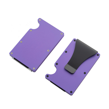 Metal Men's Clip Wallet