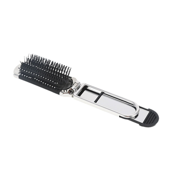 Folding Brush With Mirror