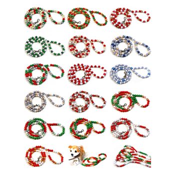 Beaded Dog Leash