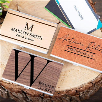 Wooden Business Card Case