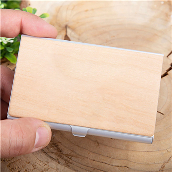 Wooden Business Card Case