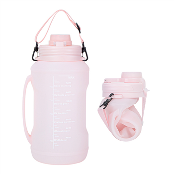 64oz Collapsible Silicone Water Bottle