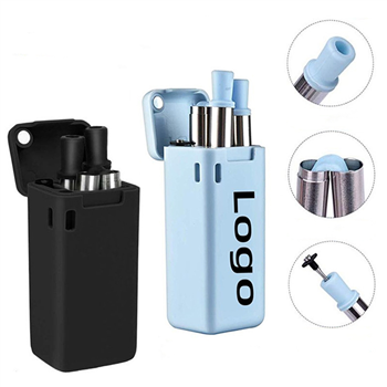 Folding Telescopic Straw Kit