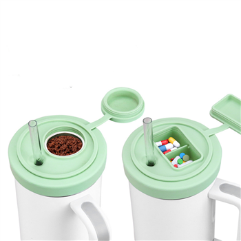 Car Cup Lid Pill Box Coffee Box