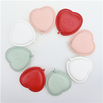 PU Leather Heart Shape Measuring Tape