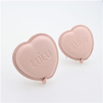 PU Leather Heart Shape Measuring Tape